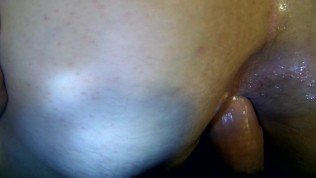 BBW First time anal with creampie/cumshot End