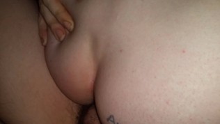my drunk wife blowjob rides my cock anal and facial