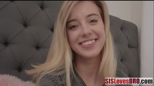 Young Sis Convinces Bro To Make Porn with her