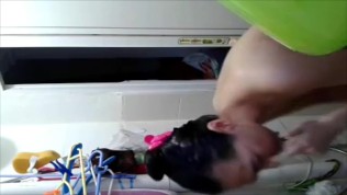 Singapore chinese girl shower