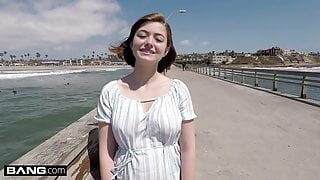 Aria Sky just turned 18 and is ready to fuck